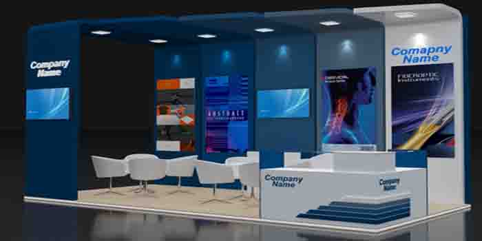 Small Exhibition Stand Design By Shaz Tech Exhibitions Booth